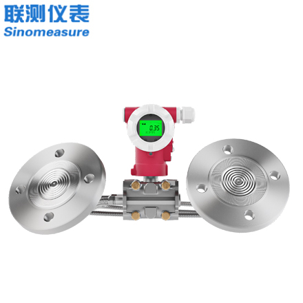 聯測_SIN-2051DP-D單晶硅雙法蘭液位變送器 封口罐 /閉口罐 液體 _